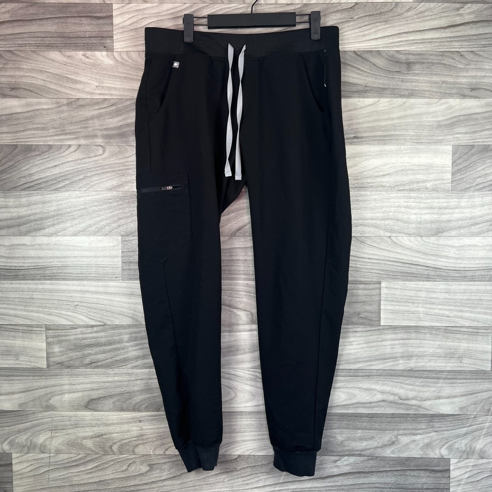 Figs Black Ankle Pants